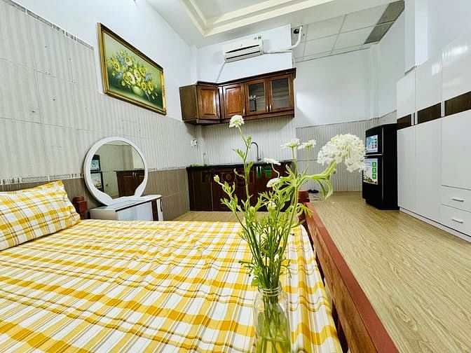 Hình ảnh Phòng trọ full nội thất đường phạm văn chiêu
