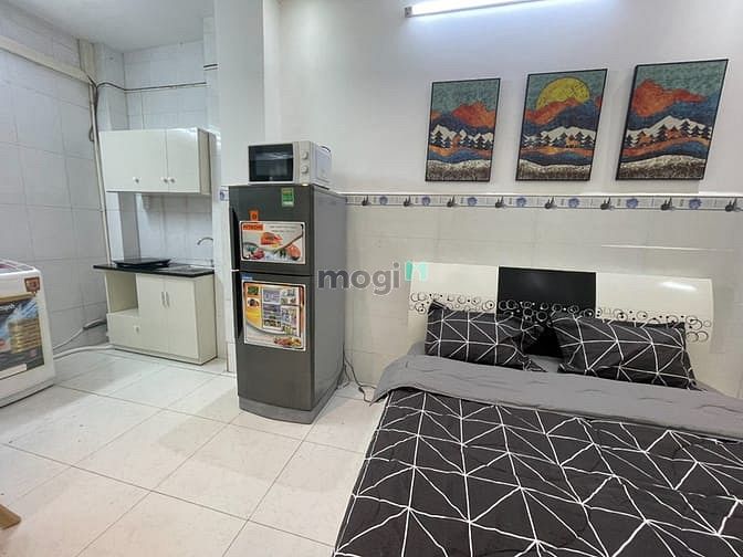 Hình ảnh Cho thuê Studio Full nội thất Q1 ngay phố Bùi Viện rộng 35m2