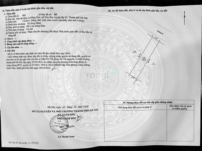 Hình ảnh BÁN GẤP! TĐC Đồng Doi-Yên Bài-Ba Vì, 118m, đường vỉa hè, chỉ 2.39 tỷ.