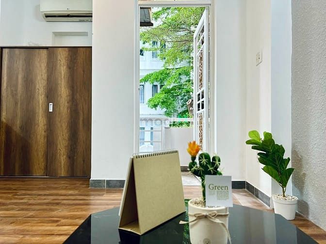 Hình ảnh Studio 40m2 full nt ban công gần Himlam Lotte Q7