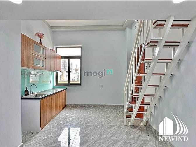 Hình ảnh cho thuê phòng trọ duplex ngay phường 13 quận tân bình