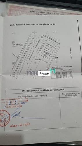 Hình ảnh Đất thổ cư Bình Chiểu,Thủ Đức,105m2,giá 3,950 tỷ, thương lượng,sổ riên