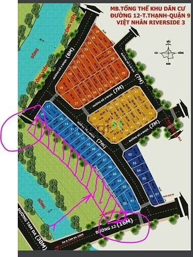 Hình ảnh Bán đất thổ cư 1275m2,Trường Thạnh,Quận 9,giá 29,7 tỷ, thương lượng,