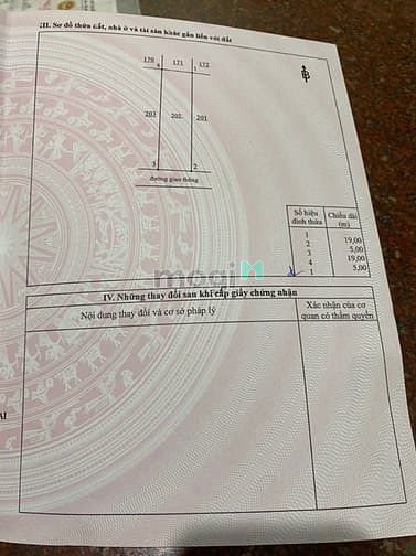 Hình ảnh Bán Gấp Lô Đất Thổ Cư 100% Sổ Riêng Sẵn TĐC Bình Hòa, Gần KDL Bửu Long