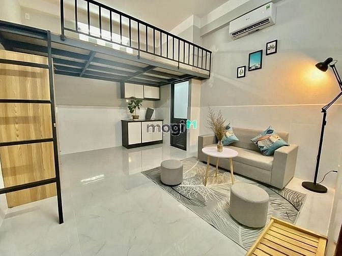 Hình ảnh cho thuê phòng trọ duplex ngay tự lập phường 4 quận tân bình