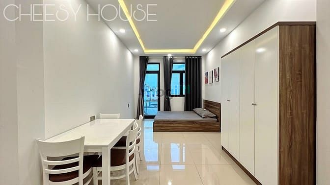 Hình ảnh 🌈Cho Thuê Căn Hộ Studio Ngay Cô Giang - Có Ban Công - Bếp Xa Giường🌈
