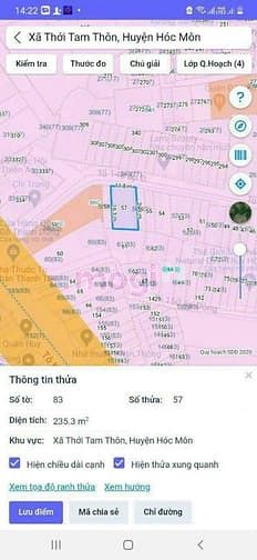 Hình ảnh Hóc Môn, Bán lô đất đường Tô Ký, DT 12*17M Thổ cư 219M2