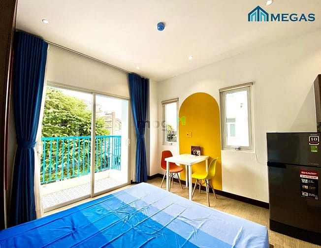 Hình ảnh Cho THUÊ CĂN HỘ 1PN BANCONY rộng hướng gió