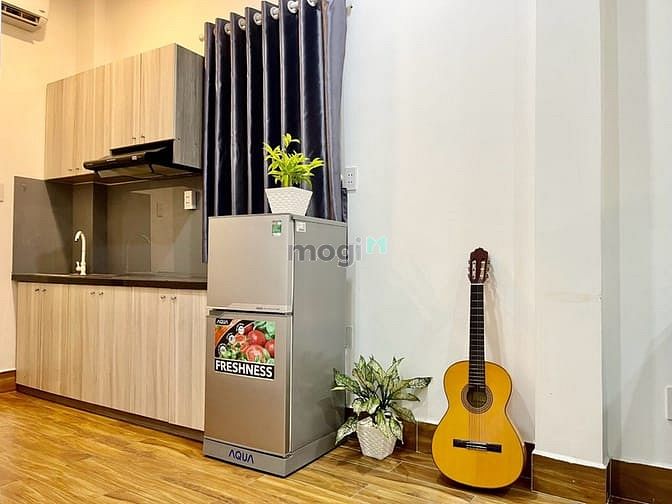 Hình ảnh Cho Thuê Căn Hộ 1PN Full Nội Thất Sân Vườn View Sân Bay Tân Sơn Nhất,