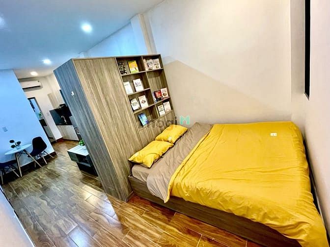 Hình ảnh Cho Thuê Căn Hộ 1PN Full Nội Thất Sân Vườn View Sân Bay Tân Sơn Nhất,