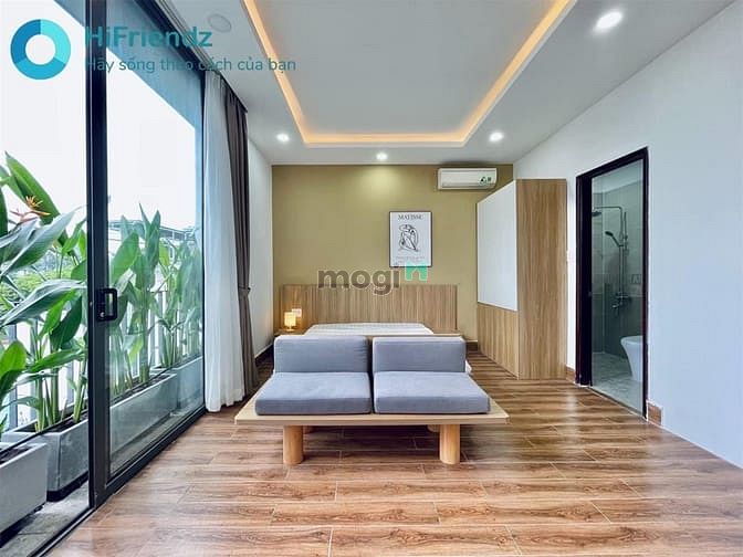 Hình ảnh 1PN - 45m2 - Ban công - Máy giặt Riêng - Giáp Q1