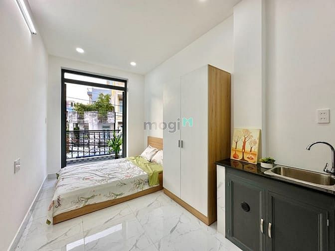 Hình ảnh Studio mới - bancol thoáng - full nội thất - Nguyễn Thượng Hiền