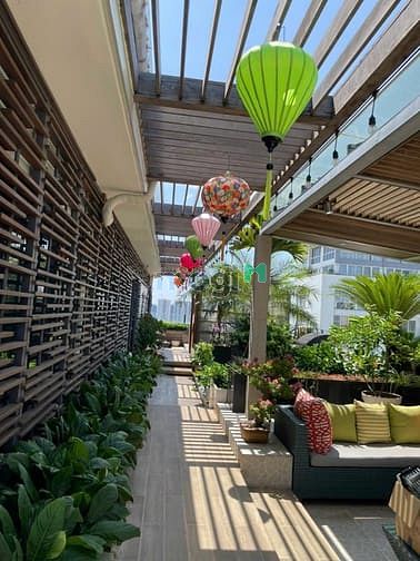 Hình ảnh Cho thuê Penthouse Riverside Residence, 320m2, 4PN View sông, NTCC