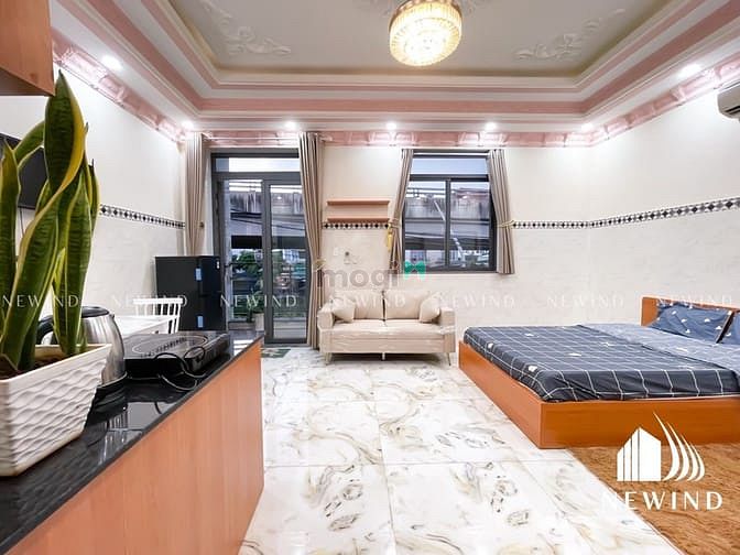 Hình ảnh 💒 Căn Hộ Studio Mới Khai Trương Full Nội Thất 💒 Máy Giặt Riêng