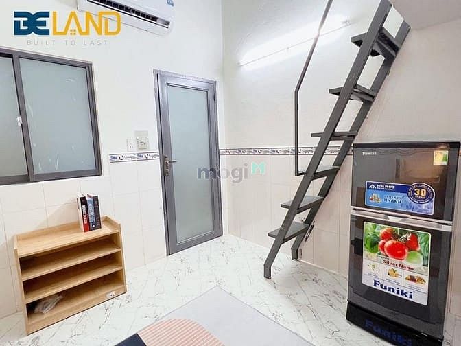 Hình ảnh cho thuê phòng trọ có máy lạnh ngay quận tân bình