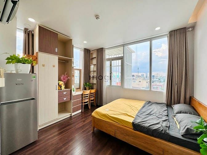 Hình ảnh ✅Căn Hộ Studio_Cửa Sổ Lớn_Máy Giặt Riêng_Gần Cầu Thị Nghè