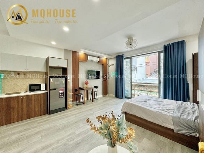 Hình ảnh Căn Hộ Studio cửa sổ bancol ngay
