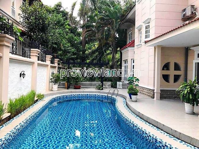 Hình ảnh Cho thuê biệt thự Kim Sơn Thảo Điền, 750m2 đất, hồ bơi + sân vườn