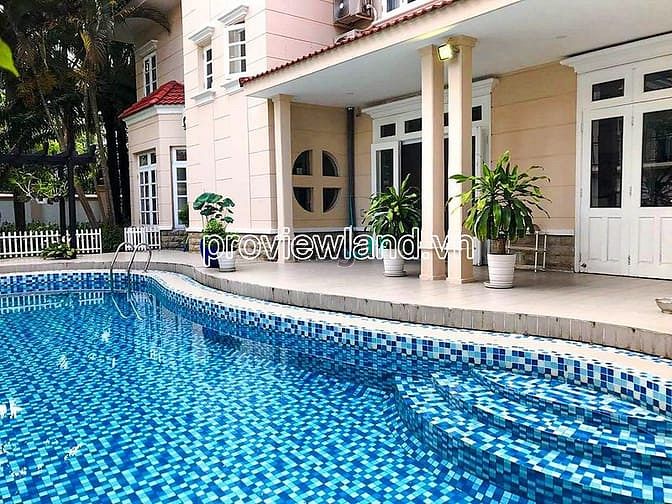 Hình ảnh Cho thuê biệt thự Kim Sơn Thảo Điền, 750m2 đất, hồ bơi + sân vườn