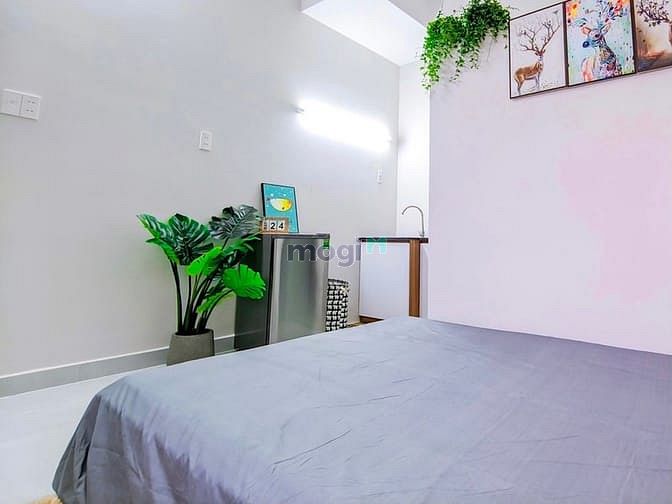 Hình ảnh Studio_Giường Tách Bếp_ Full NT_ Gần Chợ Bà Chiểu_ Hoàng Hoa Thám_ BT