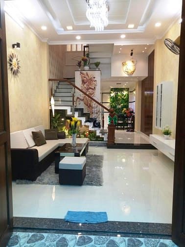 Hình ảnh Cho thuê nhà mới Full nội thất hẻm 4m đường Phạm Văn Chiêu gần chợ,P9,