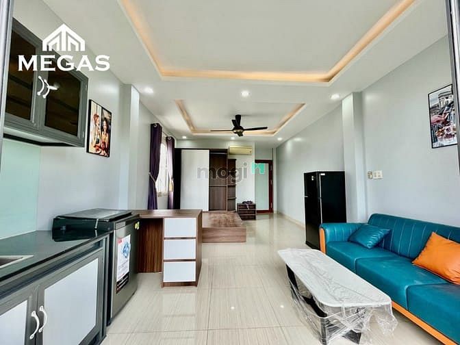 Hình ảnh Căn Hộ Studio Ban Công 30m2, Full Nội Thất, Sẵn Máy Giặt Riêng