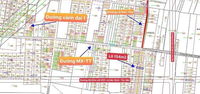 Hình ảnh Bán lô đất đẹp thổ cư ngay phú mỹ tóc tiên Diện tích 154m2