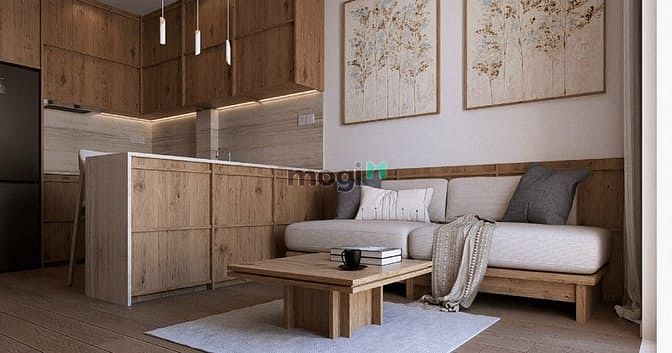 Hình ảnh 🍀1PN kiểu Âu_Full NT gỗ_BC sáng_Ngay Phan Kế Bích_Đa Kao_Q1