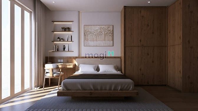 Hình ảnh 🍀1PN kiểu Âu_Full NT gỗ_BC sáng_Ngay Phan Kế Bích_Đa Kao_Q1