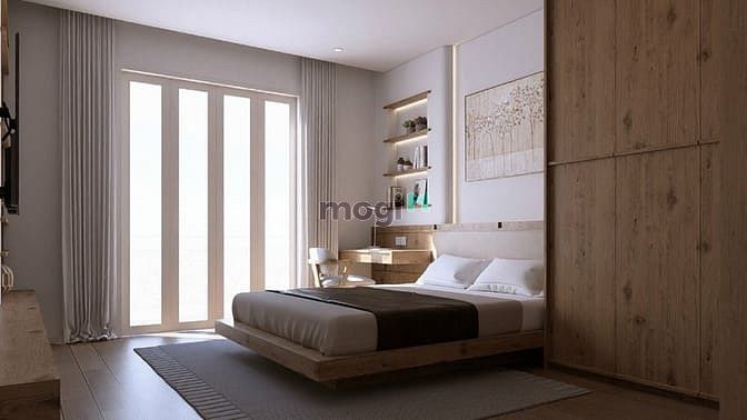 Hình ảnh 🍀1PN kiểu Âu_Full NT gỗ_BC sáng_Ngay Phan Kế Bích_Đa Kao_Q1