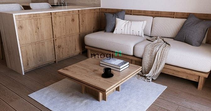 Hình ảnh 🍀1PN kiểu Âu_Full NT gỗ_BC sáng_Ngay Phan Kế Bích_Đa Kao_Q1
