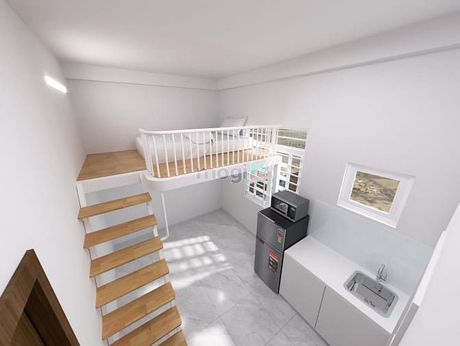 Hình ảnh Căn Hộ Duplex Mới Xây 30m2 Cử Sổ Thông Mát Đi Bộ Tới ĐH Hutech