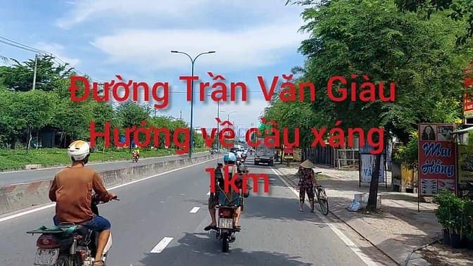Hình ảnh VIP đất 1006m2 trong đó có 748m2 thổ. Có nhà cấp 4 lô B Trần Văn Giàu
