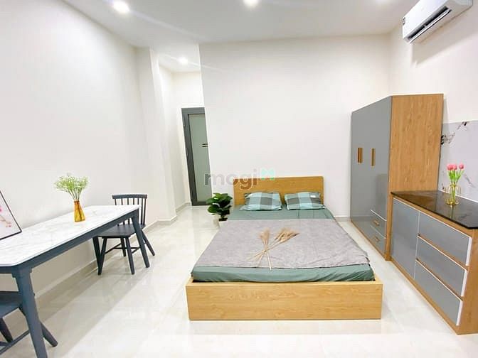 Hình ảnh Cho Thuê Căn Hộ Duplex 1PN Cửa Sổ Lớn Âu Cơ Quận Tân Bình