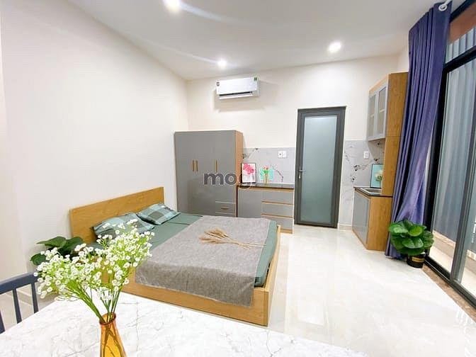 Hình ảnh Cho Thuê Căn Hộ Duplex 1PN Cửa Sổ Lớn Âu Cơ Quận Tân Bình