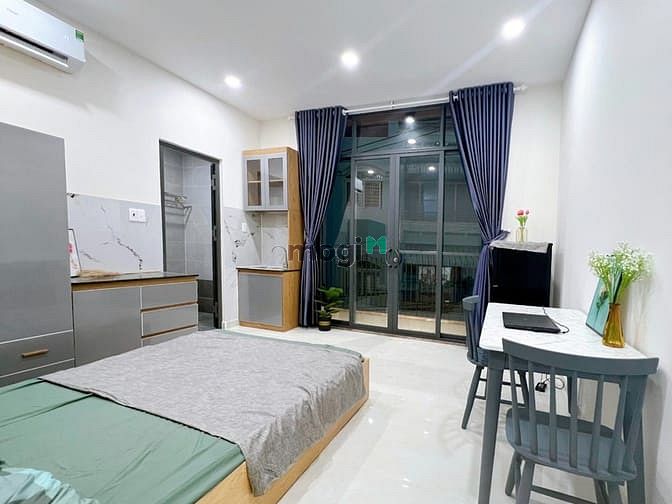 Hình ảnh Cho Thuê Căn Hộ Duplex 1PN Cửa Sổ Lớn Âu Cơ Quận Tân Bình