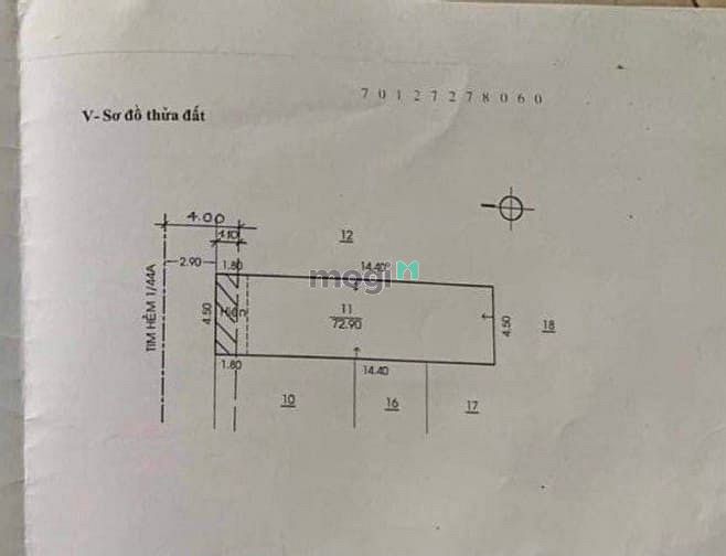 Hình ảnh Tân kỳ Tân quý - Tân Sơn nhì hẻm xe hơi 7 chỗ 4.5m x 16m chỉ 6.9 tỷ