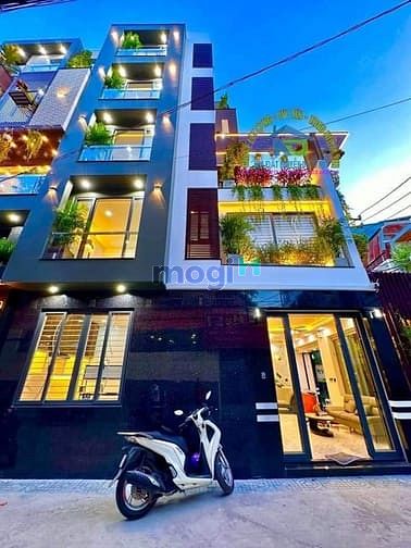Hình ảnh Siêu Phẩm Vila Căn góc💦 Hẻm Thông 8m💦Phạm Văn Chiêu 💦10x10M 4 Lầu