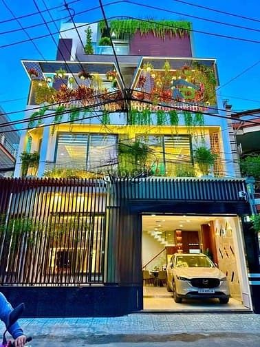 Hình ảnh Siêu Phẩm Vila Căn góc💦 Hẻm Thông 8m💦Phạm Văn Chiêu 💦10x10M 4 Lầu