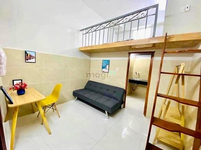 Hình ảnh Căn Hộ Có Gác Âu Cơ Sát Quận 10 Giá Rẻ - Thang Máy - Bảo Vệ