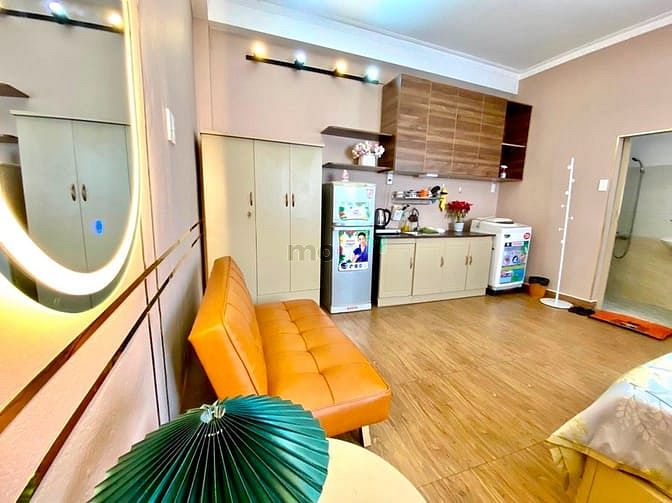 Hình ảnh Studio full nội thất máy giặt riêng, mặt tiền đường Q1