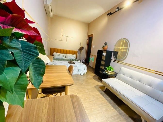 Hình ảnh Studio full nội thất máy giặt riêng, mặt tiền đường Q1