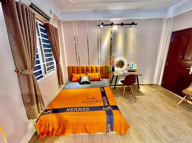 Hình ảnh Studio full nội thất máy giặt riêng, mặt tiền đường Q1