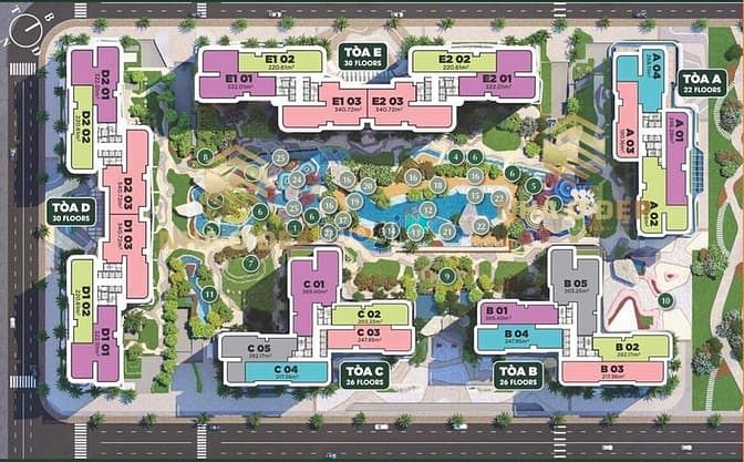 Hình ảnh chính chủ gửi Cho thuê căn Penthouse LUMIÈRE Boulevard 3PN