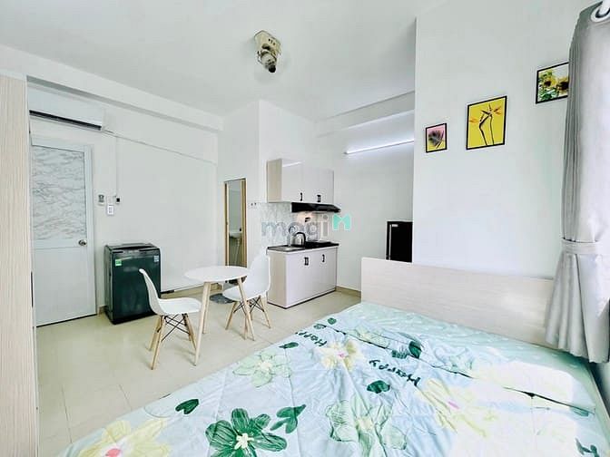 Hình ảnh Trống Sẵn Studio Cửa Sổ Thoáng Máy Giặt Riêng, An Ninh Tiện Nghi