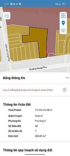 Hình ảnh Mặt tiền Hưng Phú 329 m2 Phường 8, quận 8