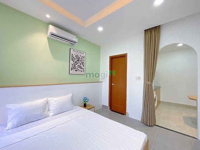 Hình ảnh Cho Thuê Căn Hộ 1PN+ bancol Full Nội Thất Gần Sân Bay Phường2 Tân Binh