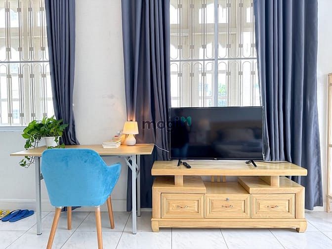 Hình ảnh Căn Hộ Mới, Studio Ban Công Full Nội Thất Gần chợ Tân Định Quận 1