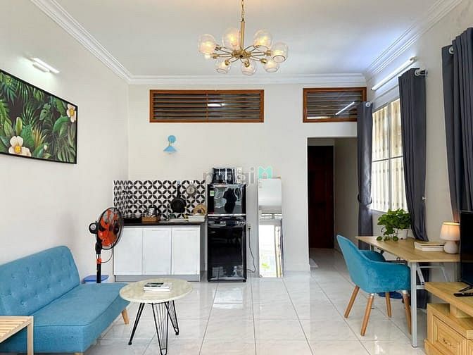 Hình ảnh Căn Hộ Mới, Studio Ban Công Full Nội Thất Gần chợ Tân Định Quận 1