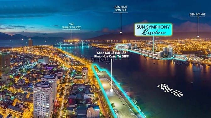 Hình ảnh Mb6623 nạp rút nhanh chóng Sun Symphony Đà Nẵng, tổ hợp Semi - compound view sông Hàn